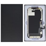 Дисплей (экран) в сборе с тачскрином для iPhone 12, 12 Pro черный с рамкой (Hard ...