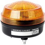 MS86L-FFF-Y-F 90-240VAC cветосигнальная низкопрофильная светодиодная лампа ...