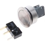 1241.6699.1120000, MSM SI 22 Series Push Button Switch, Momentary, Panel Mount ...