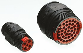 Фото 1/2 CL1C1101, Souriau Circular Connector, 4 Contacts, In-line, Plug, Male, IP68, Clipper Series