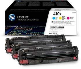 Набор тонер-картриджей HP Color LaserJet Pro M377/M452/MFP M477, 5К C/M/Y CF252XM CF411X/CF412X/CF413X