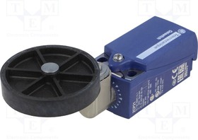 XCKP2139P16, Limit switch; lever R 58mm, plastic roller O50mm; NO + NC; 10A