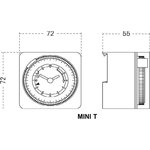 реле времени суточное MINI T OB251032