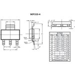 AMS1117-1.2, 63dB@(120Hz) 1A 1.45V@(800mA) Fixed 1.2V~1.2V Positive 1 12V SOT-223-4 Linear Voltage Regulators (LDO)