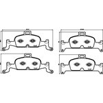 P85164, Колодки тормозные передние Audi ...
