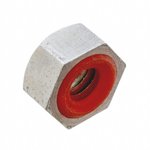 1/4-20 AJ 6, HEX SEAL NUT 7/16" STEEL 1/4"-20