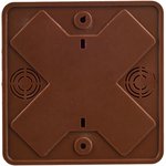 IEK Box KM41219-05 soldered for o/n 104x104x29 mm oak (6 terminals 6mm2)