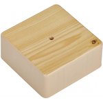 IEK KM41222-04 desoldering box for o/n 104x104x44 mm pine (6 terminals 6mm2)