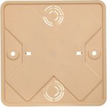 IEK KM41222-04 desoldering box for o/n 104x104x44 mm pine (6 terminals 6mm2)