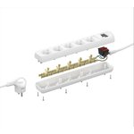 Удлинитель электрический ЭРА U-5es-3m-3x1,5 с заземлением с выключателем 5 ...