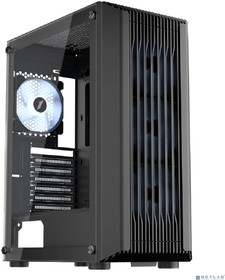 Фото 1/3 1STPLAYER BULLET HUNTER H6 ARGB Black / ATX / 4x120mm ARGB fans / H6-BK-4F7