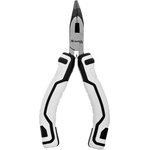 17831, Длинногубцы Mini, 125 мм, изогнутые, авторазжим, PRO