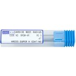 AHNO Фреза твердосплавная радиусная 12мм (L=75, l=30, хв=12) Z4 35° по стали ...