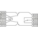 Колодка розетка для промежуточного реле S3-B PN92679