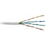 Кабель FTP, 4 пары, Кат. 6А, LSZH, серый, 305м в кат., LANMASTER LAN-6AFTP-LSZH-GY