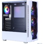 1STPLAYER DK D4 White / ATX / 4x120mm FRGB fans / D4-WH-4F1