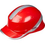 Каска защитная DELTA PLUS BASEBALL DIAMOND V UP, красная (DIAM5UPROFL)