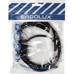 ERGOLUX ELX-EC01P-USB (Кабель удлинитель USB (АМ)-USB (AF), 2м, PVC, Черный, Пакет)