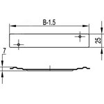 37562, Держатель кабеля TRC 100мм