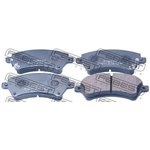 0101-ZZE121F, Колодки тормозные передние