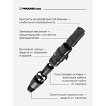 Разъем XLR гнездо, под пайку, металл, черный, PROCAST cable XLR6/Female