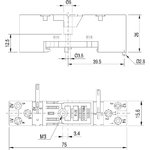 Колодка розетка для промежуточного реле S10 PN93558