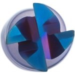 AHNO Фреза твердосплавная 12мм (L=75, l=30, хв=12) Z4 35° по закаленной стали ...