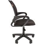 696LT, Кресло VT_Chairman 696 LT сетка/ткань черный пластик