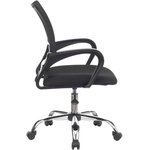 CH-695NLTSL, Кресло VB_Бюрократ CH-695NLT/SL ткань черн TW-11/сетка черн TW-01 хром