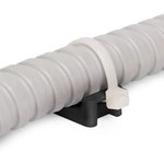 PMO 22x16 black, Screed mounting plate with mounting hole (100 pcs.)