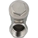 Клапан обратный 304-304-PE-1'' 1/2 Ду40 Ру40 Y-образный, резьбовой, пружинный ...