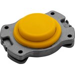 96363, Катушка для триммера универсальная алюминий, шайба 8 мм, 10мм