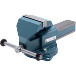 18665, Тиски слесарные, 125 мм, поворотные (Глазов)