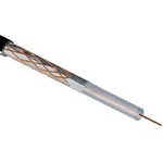 RG-58A/U, Кабель коаксиальный (Ethernet) черный