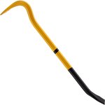 25202, Лом-гвоздодер, 450 мм, шестигранный 16 мм, окрашенный, сталь 65