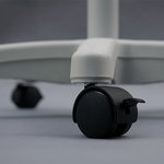 Доска-флипчарт магнитно-маркерная 70х100 см, передвижная, держатели для бумаги ...