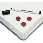 Доска магнитно-маркерная 100x200 см, алюминиевая рамка, 2х3 OFFICE, (Польша), TSA1020