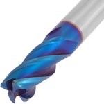 AHNO Фреза твердосплавная 12мм (L=75, l=30, хв=12) Z4 35° по закаленной стали ...