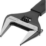 15567, Ключ разводной, 150 мм,CrV, тонкие губки, защитные насадки