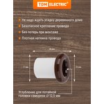 SQ2802-0009, Insulator for retro pass-through wiring (ceramic sleeve) "ECO" ...