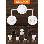 SQ2802-0010, Insulator for retro wiring pass-through (ceramic sleeve) white ...