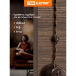 SQ2802-0016, Ceramic ECO beech Insulator for retro wiring (10 pcs/pack) TDM Electric