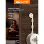 SQ2802-0010, Insulator for retro wiring pass-through (ceramic sleeve) white ...