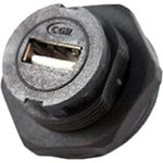 34000000-04, ГЕРМЕТИЧНЫЕ USB типA розетка на блок, байонетное сочленение. / 34000000-04