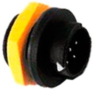 22006535-03, Блочная вилка 6 контактов. push-lock замок / 22006535-03