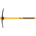 21834, Кирка 1500 г, узкая, фиберглассовая обрезиненная рукоятка 900 мм