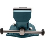 18663, Тиски слесарные, 100 мм, поворотные (Глазов)