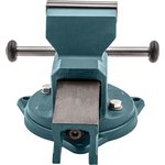 18663, Тиски слесарные, 100 мм, поворотные (Глазов)