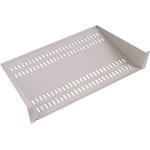 Stationary shelf CMO MS-20 2U weight:15kg. 19" 200mm gray (pack:1 pc)