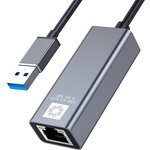 5bites Кабель-адаптер UA3-45-13BK USB3.0 / RJ45 1G / AL / GREY